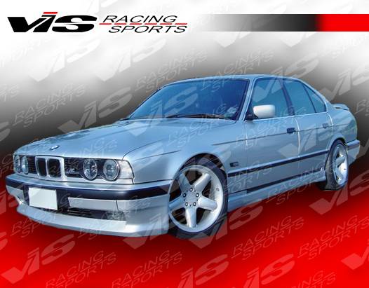 VIS Racing - BMW 5 Series VIS Racing A Tech Side Skirts - 89BME344DATH-004