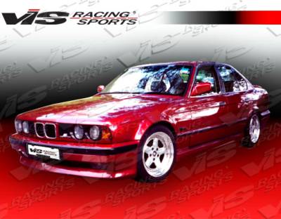 VIS Racing - BMW 5 Series VIS Racing M Tech Side Skirts - 89BME344DMTH-004