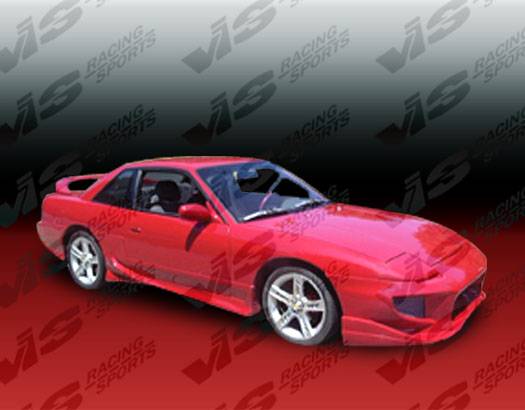 VIS Racing. - Nissan 240SX VIS Racing Invader-2 Side Skirts - 89NS2402DINV2-004