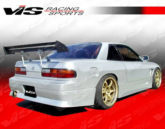 VIS Racing - Nissan 240SX VIS Racing M Speed Side Skirts - 89NS2402DMSP-004