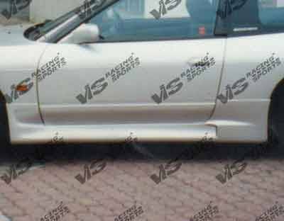 VIS Racing - Nissan 240SX VIS Racing Techno R Side Skirts - 89NS2402DTNR-004