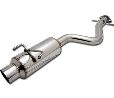 4 Car Option - Lexus IS 4 Car Option Cat-Back Exhaust System with Stainless Steel Tip - MUX-LIS300