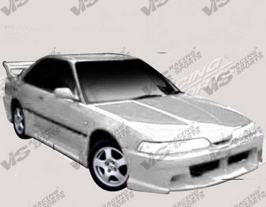 VIS Racing - Acura Integra 2DR VIS Racing Xtreme-2 Side Skirts - 90ACINT2DEX2-004