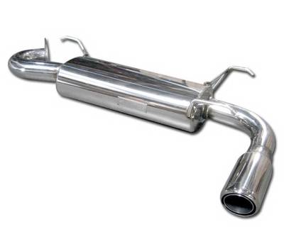 4 Car Option - Mazda MX5 4 Car Option Axle-Back Exhaust System with Stainless Steel Tip - MUX-MMX5