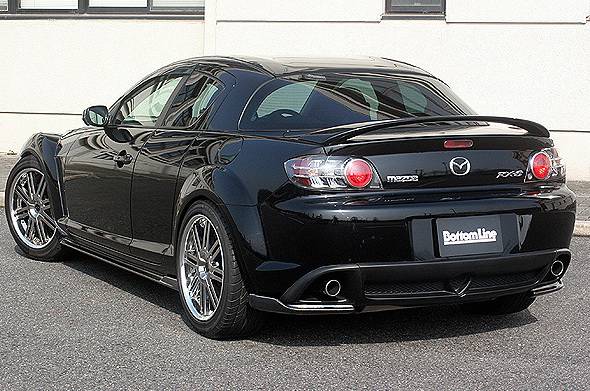 Chargespeed - Mazda RX-8 Chargespeed Bottom Line Rear Caps - Pair