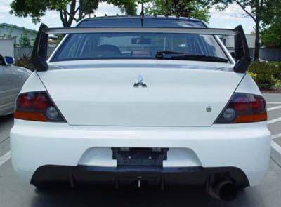 Bayspeed. - Mitsubishi Lancer Bay Speed JDM OEM Carbon Rear Bumper - PCF3340JDM