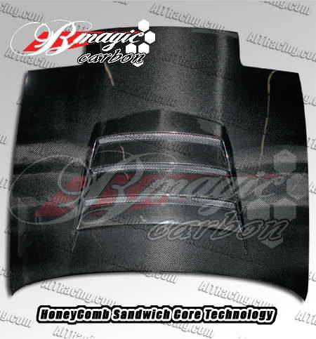 AIT Racing - Nissan 240SX AIT Racing Battle Style Carbon Fiber Hood - N24089BMBTLCFH