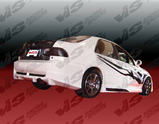 VIS Racing - Honda Civic 2DR & 4DR VIS Racing Techno R Side Skirts - 92HDCVC2DTNR-004