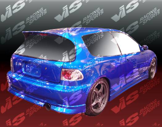 VIS Racing. - Honda Civic HB VIS Racing Tracer Side Skirts - 92HDCVCHBTRA-004