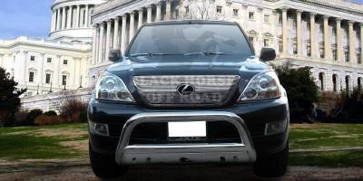 Black Horse - Toyota 4Runner Black Horse Bull Bar Guard with Skid Plate