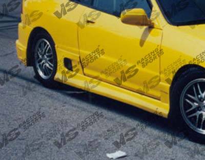 VIS Racing - Acura Integra 2DR VIS Racing Battle Z Side Skirts - 94ACINT2DBZ-004
