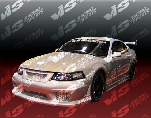 VIS Racing - Ford Mustang VIS Racing V Speed Side Skirts - 94FDMUS2DVSP-004