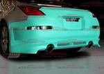 AIT Racing - Nissan 350Z AIT Racing VS-3 Style Rear Bumper - N3502HIVS3RB