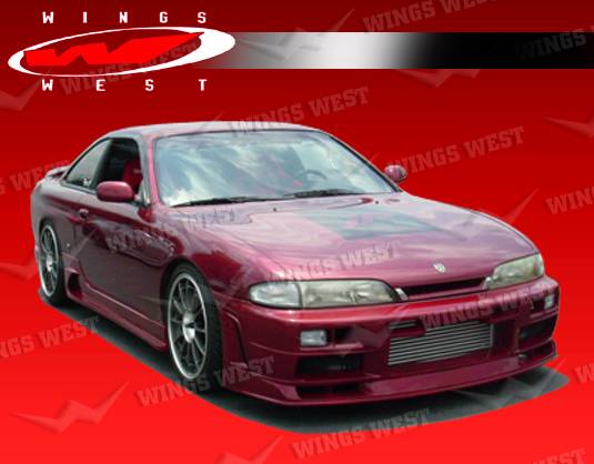 VIS Racing - Nissan 240SX VIS Racing JPC Type N Side Skirts - 95NS2402DJPCN-004
