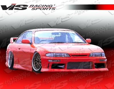 VIS Racing - Nissan 240SX VIS Racing M-Speed Side Skirts - 95NS2402DMSP-004