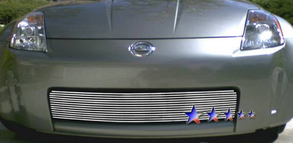 APS - Nissan 350Z APS Billet Grille - Upper - Aluminum - N65415A