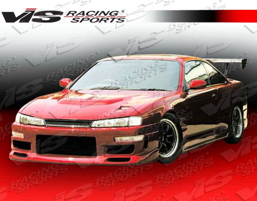 VIS Racing - Nissan 240SX VIS Racing Z Speed Side Skirts - 95NS2402DZSP-004