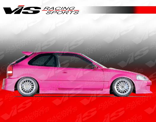 VIS Racing - Honda Civic 2DR & HB VIS Racing Walker Side Skirts - 96HDCVC2DWAL-004