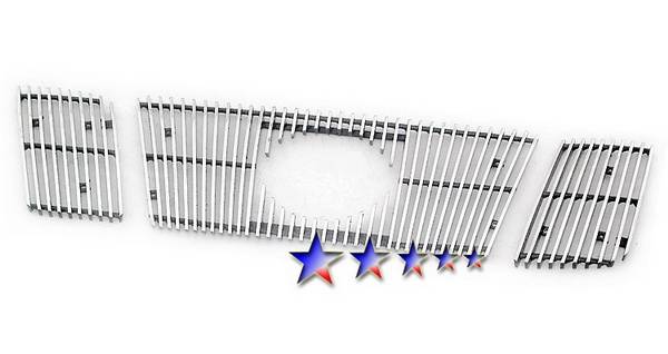 APS - Nissan Titan APS Billet Grille - with Logo Opening - Upper - Aluminum - N66506V