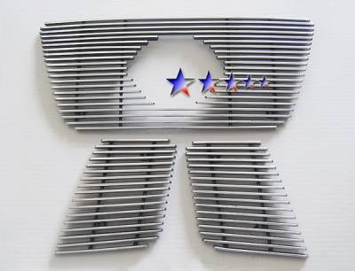 APS - Nissan Armada APS Billet Grille - with Logo Opening - Upper - Aluminum - N66507A