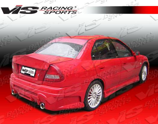 VIS Racing - Mitsubishi Mirage 4DR VIS Racing Rally Side Skirts - 97MTMIR4DJRAL-004