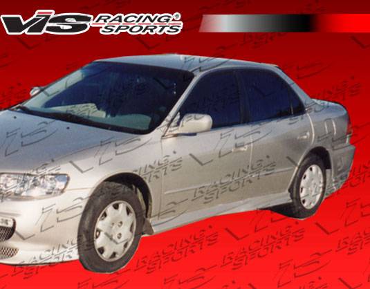 VIS Racing - Honda Accord 4DR VIS Racing Xtreme Side Skirts - 98HDACC4DEX-004