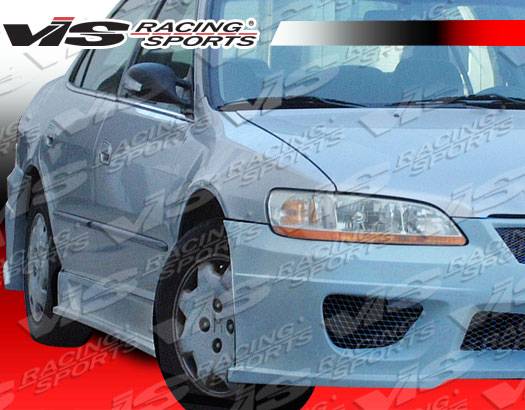 VIS Racing - Honda Accord 4DR VIS Racing Prodigy Side Skirts - 98HDACC4DPRO-004