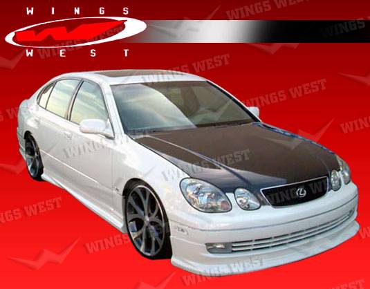VIS Racing - Lexus GS VIS Racing JPC Type A Side Skirts - Polyurethane - 98LXGS34DJPCA-004P