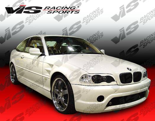 VIS Racing - BMW 3 Series VIS Racing Racing Design Side Skirts - 99BME462DRDN-004