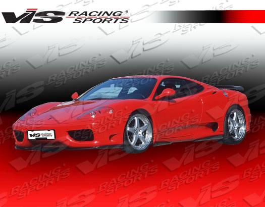 VIS Racing - Ferrari 360 VIS Racing Euro Tech Side Skirts - 99FR3602DET-004