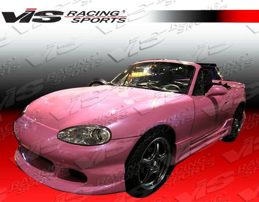 VIS Racing - Mazda Miata VIS Racing Ballistix Side Skirts - 99MZMX52DBX-004