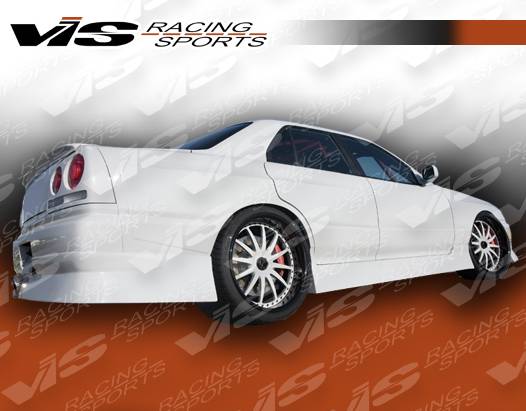 VIS Racing - Nissan Skyline VIS Racing B-Speed Side Skirts - 99NSR34GTRBSP-004