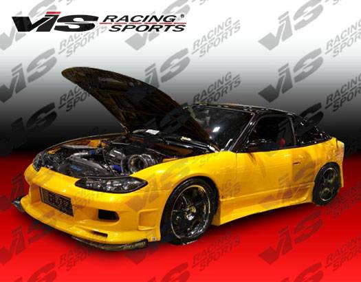 VIS Racing - Nissan Silvia VIS Racing G-Force Side Skirts - 99NSS152DGF-004