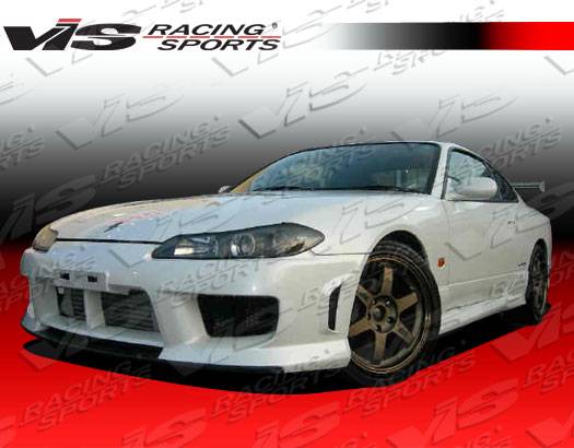 VIS Racing - Nissan Silvia VIS Racing Techno R Side Skirts - 99NSS152DTNR-004