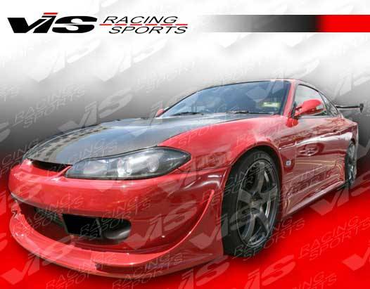 VIS Racing. - Nissan Silvia VIS Racing V Speed Widebody Side Skirts - 99NSS152DVSPWB-004