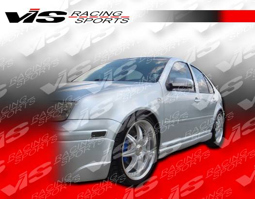 VIS Racing - Volkswagen Jetta VIS Racing Otto Side Skirts - 99VWJET4DOTT-004