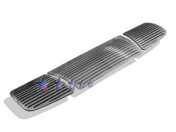 APS - Nissan Titan APS CNC Grille - Upper - Aluminum - N95412A