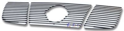 APS - Nissan Armada APS CNC Grille - with Logo Opening - Upper - Aluminum - N95412R