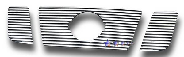 APS - Nissan Titan APS CNC Grille - with Logo Opening - Upper - Aluminum - N96506R