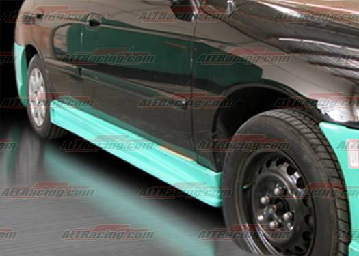 AIT Racing - Nissan Sentra AIT Racing BMX Style Side Skirts - NS00HIBMXSS