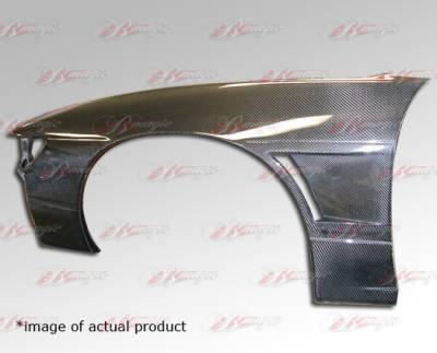 AIT Racing - Nissan Silvia AIT Racing D1 Style Wide Front Fenders - NS1389BMD1SFFC
