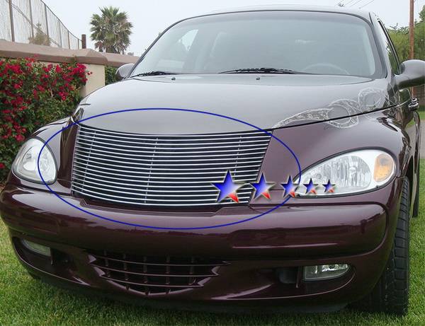 APS - Chrysler PT Cruiser APS Billet Grille - Upper - Aluminum - R85301A