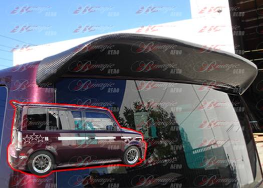 AIT Racing - Scion xB AIT Racing K1 Style Rear Roof Wing - SB04BMK1SRWC