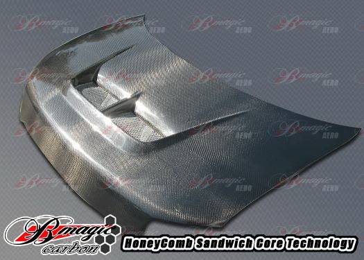 AIT Racing - Scion xB AIT Racing Monster Style Hood - SB08BMMSTCFH