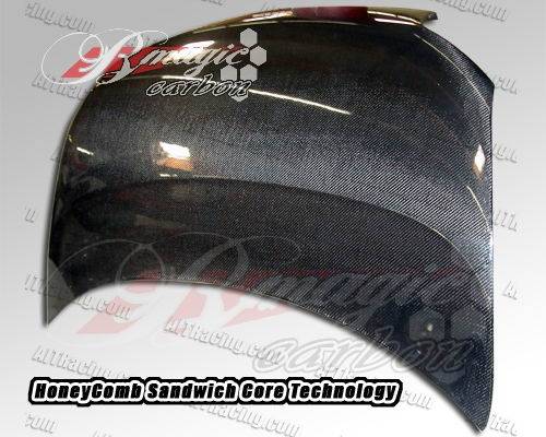 AIT Racing - Scion xD BMagic OEM Style Carbon Fiber Hood - SD08BMCFH