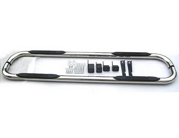 4 Car Option - Chevrolet Suburban 4 Car Option Stainless Steel Side Bar - SSB-CV-0552