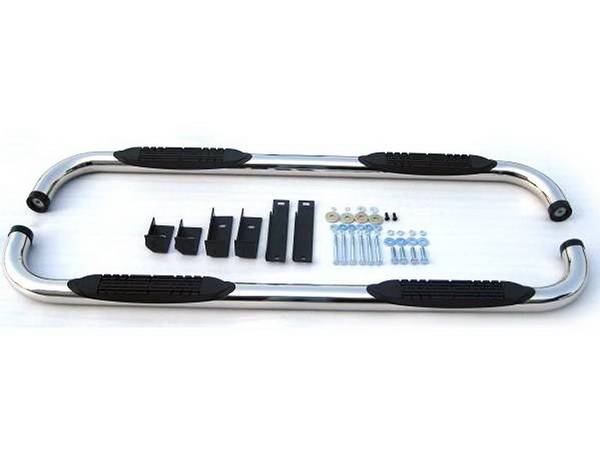 4 Car Option - GMC Yukon 4 Car Option Stainless Steel Side Bar - SSB-CV-0574