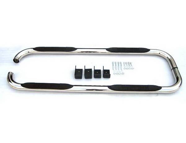 4 Car Option - Dodge Aspen 4 Car Option Stainless Steel Side Bar - SSB-DG-0441