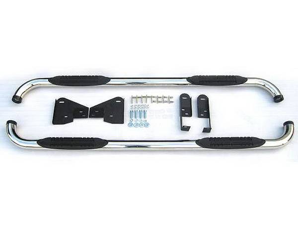 4 Car Option - Dodge Ram 4 Car Option Stainless Steel Side Bar - SSB-DG-0698