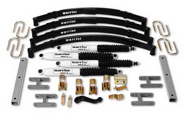 Warrior - Jeep Wrangler Warrior Front U-Bolts - 800021